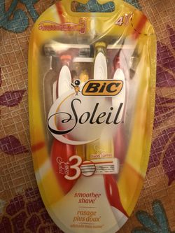 Bic Soleil Razors, 4 ct $4 each