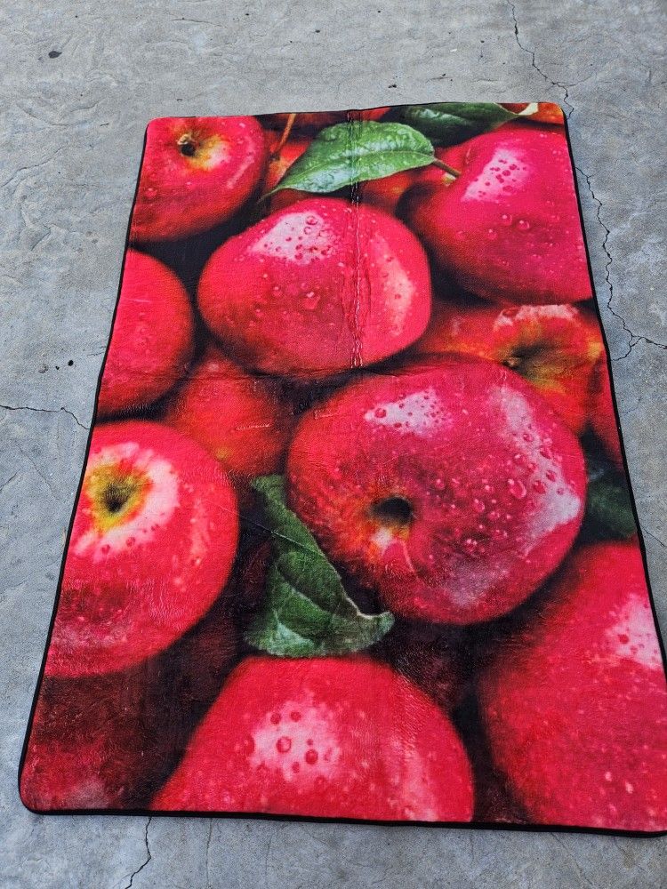 Carpet With Apples