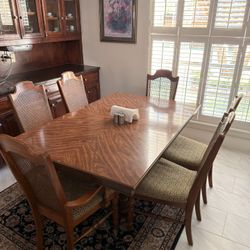 Dining Room Table With 6 Chairs