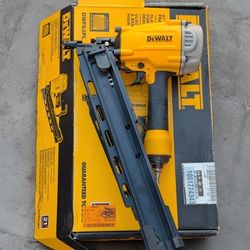 DEWALT
Pneumatic 21-Degree Collated Corded Framing Nailer