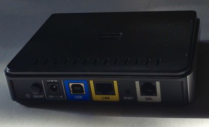 D-Link Modem faster DSL connection