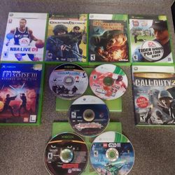 11 XBOX 360/LIVE VIDEO GAMES