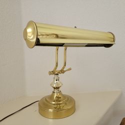 Old Brass Desk Lamp