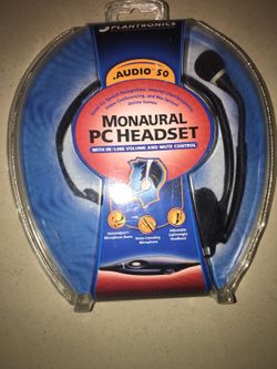 Playtronics monaural pc headset