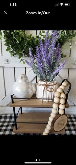 Farmhouse Cottage Lavender planter 