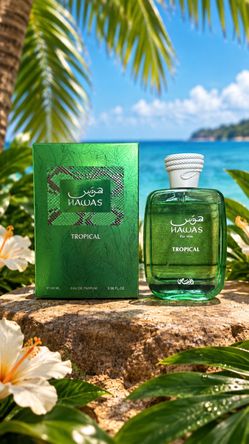 Hawas tropical eau de parfum 3.4 oz