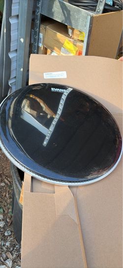 Evans Hydraulic Black Drum Head