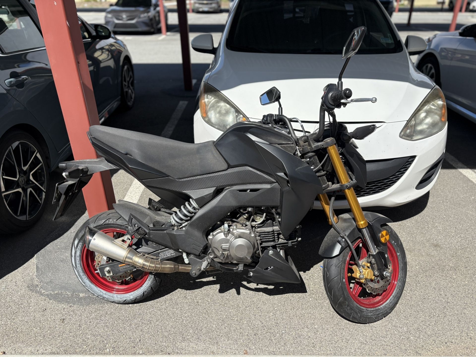 2021 kawasaki z125 Pro