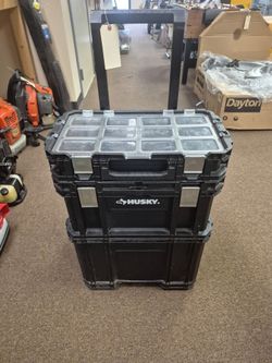 Husky 22" Rolling 3 Piece Tool Box