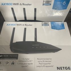 Netgear Wi-Fi 6 Router AX1800