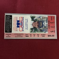 Indy Race Ticket
