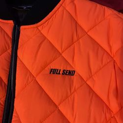 limited edition full send bomber jacket