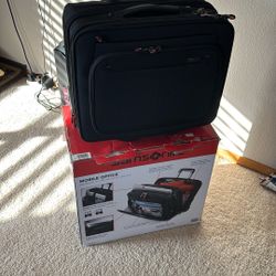 Samsung Mobile Office Computer Case On Wheels