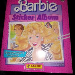 "BARBIE"Sticker Album. 1989.  Complete!! Panini