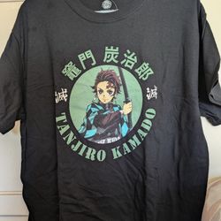 Demon Slayer Tanjiro Black T-Shirt