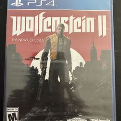 NEW Wolfenstein II: The New Colossus (PS4)