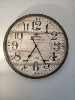French farmhouse wall clock