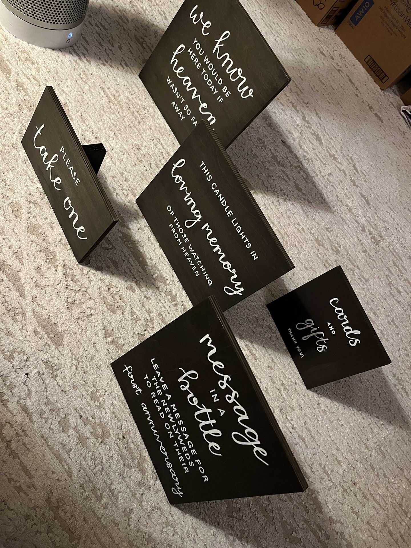 Wedding Reception Signs