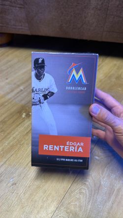 MLB All-Star Game Florida Marlins Edgar Renteria Bobblehead Forever JC