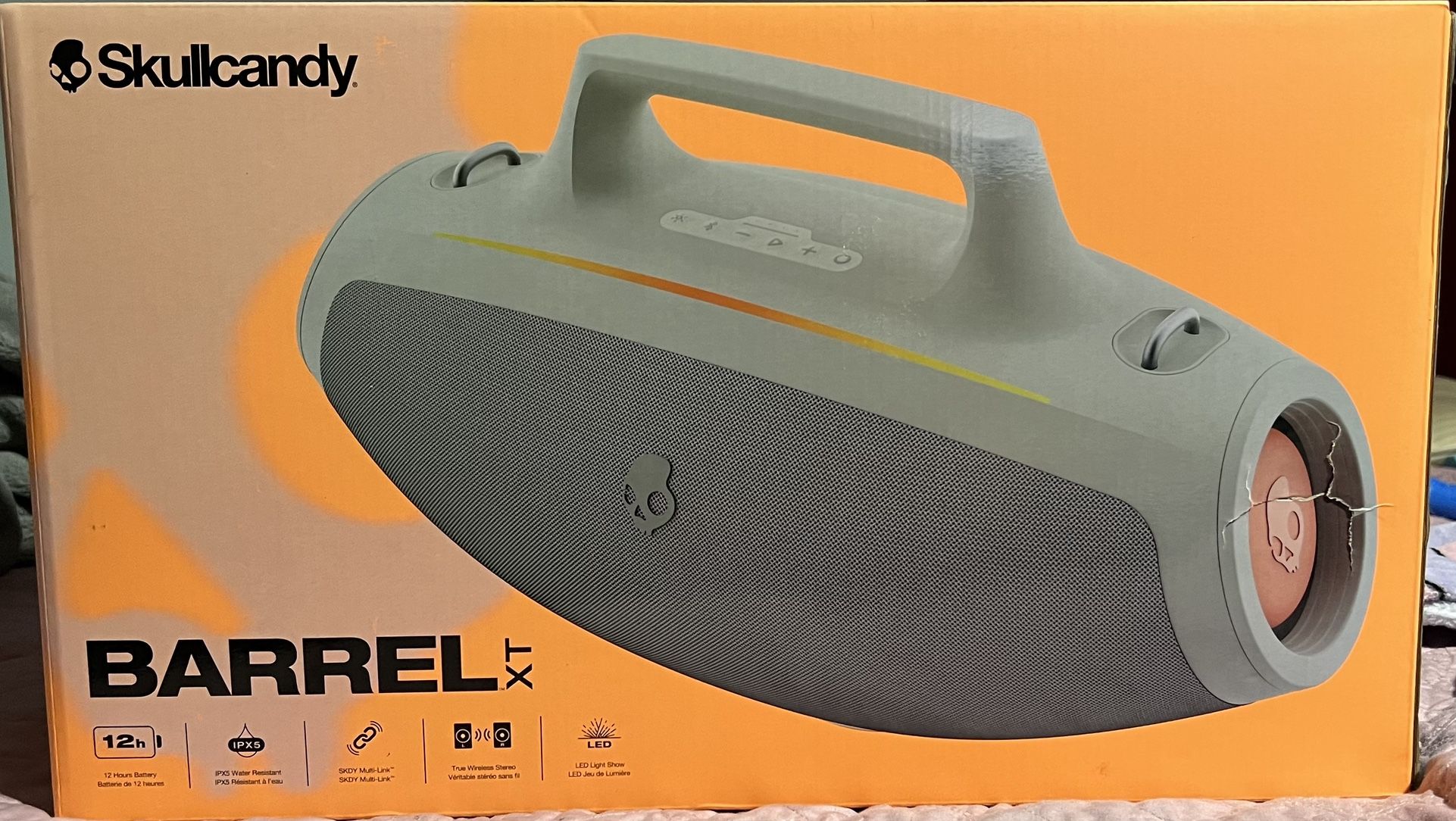 Skullcandy Barrel Bluetooth Boombox Party Speaker