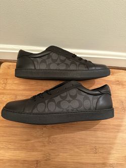 COACH 1941 Black Lowline Low-Top Sneakers