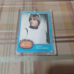 1977 Topps Luke Skywalker Rookie Card