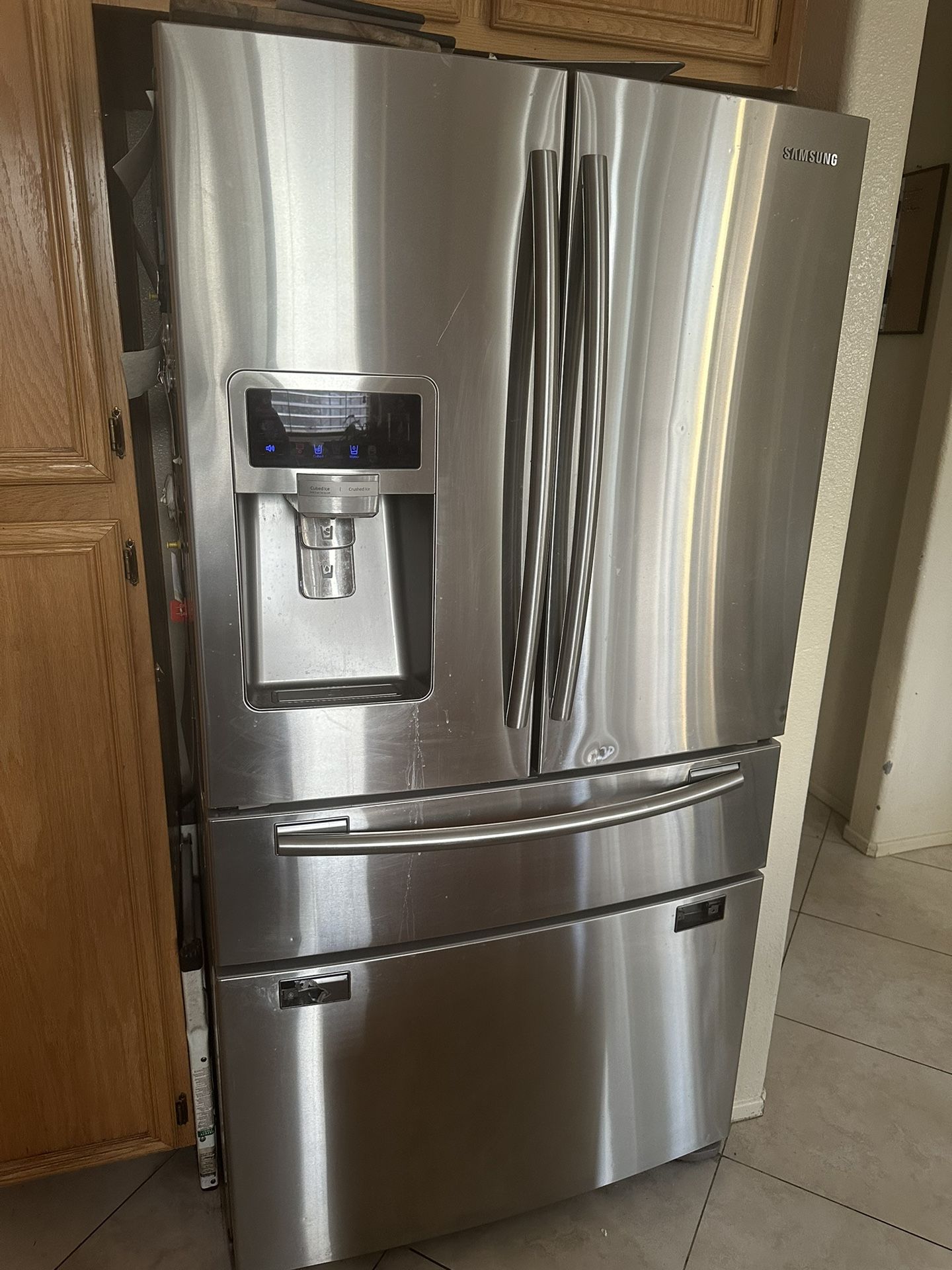 RF4287HARS model number Samsung French Door Stainless Steel Frig for