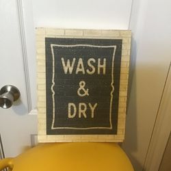 Home Decor Sign For Laundry Or Kitchen 