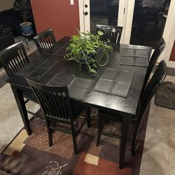 Dinning Table And Six Chairs