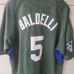 ROCCO BALDELLI #5 TAMPA BAY DEVIL RAYS THROWBACK NIKE JERSEY