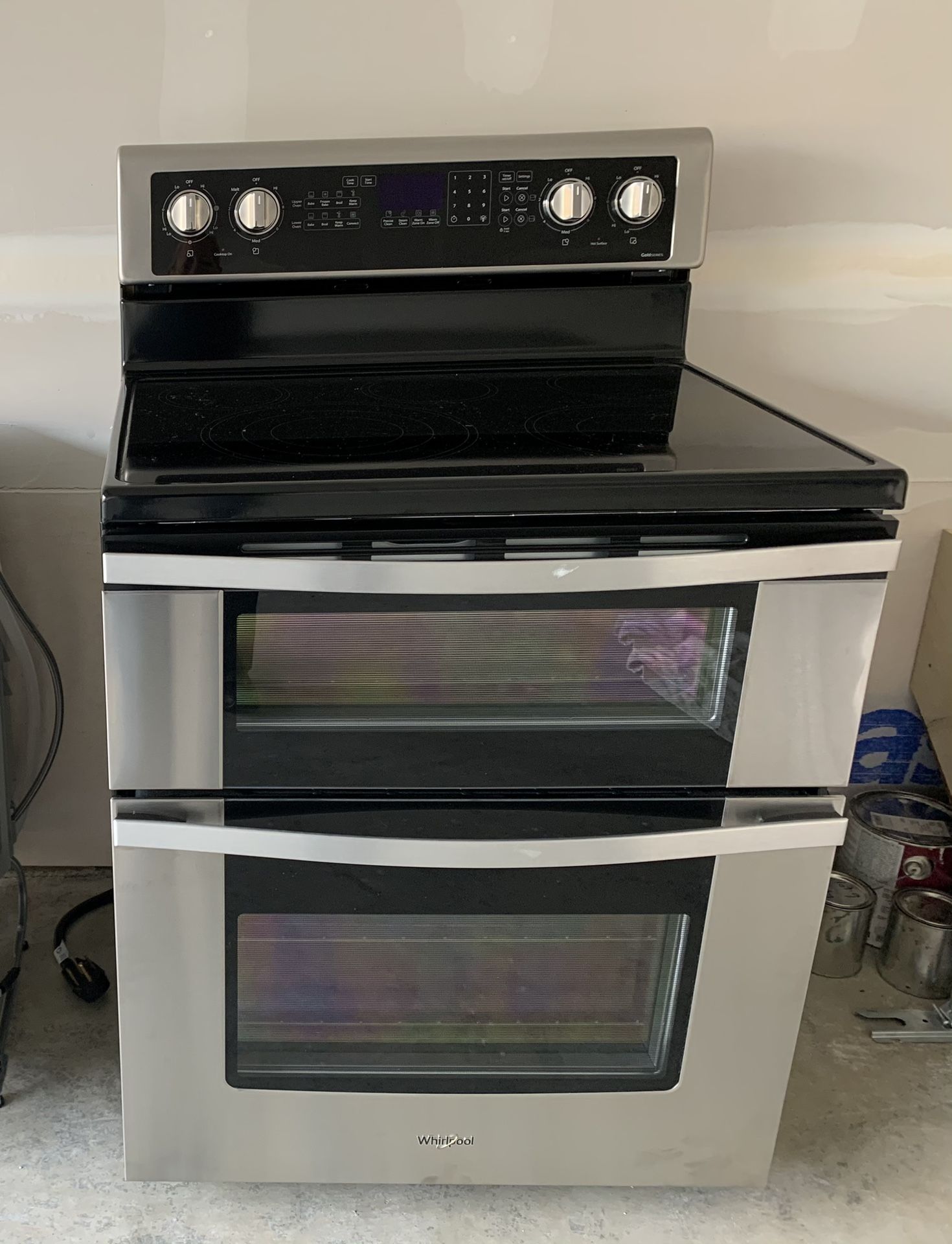 Brand new Whirlpool Gold Series double oven electric range for Sale in