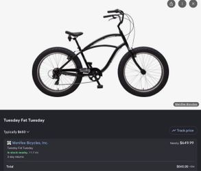 Tuesday Fat Tuesday Cruiser Bike