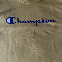 Champion shirt (Yellow)