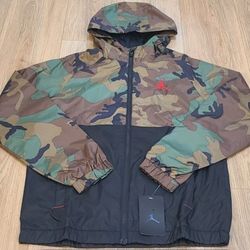 Jordan Windbreaker Hoodie Jacket Size S And L For Kids 