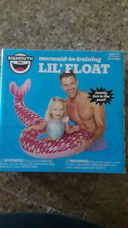 Mermaid Tail Baby Float