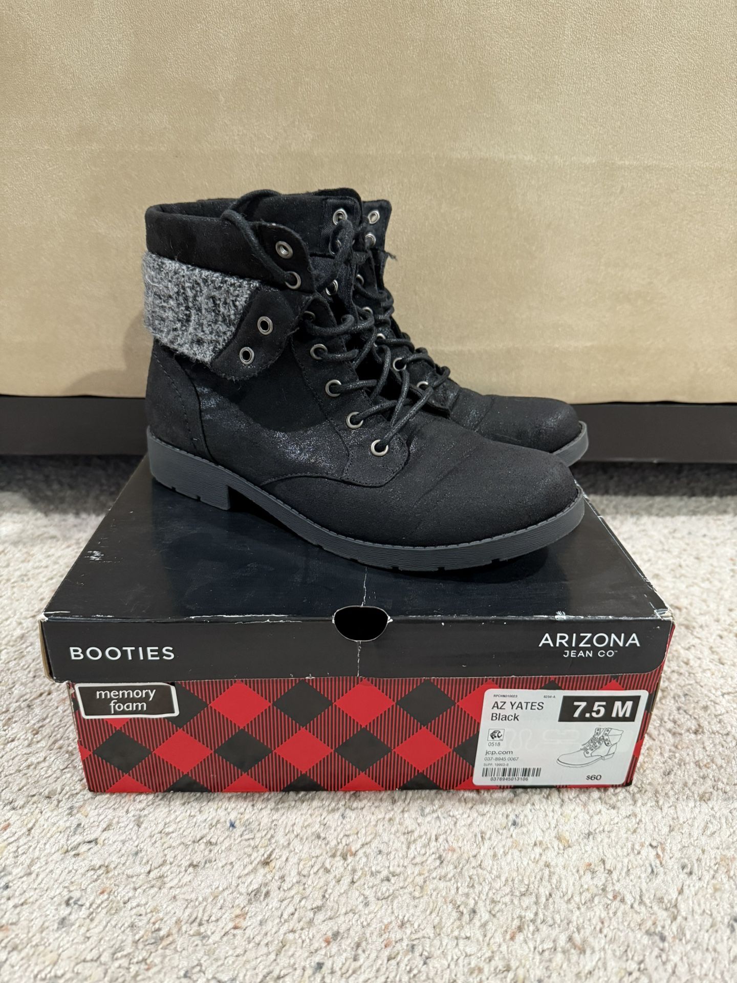Arizona Jean CO Black Booties