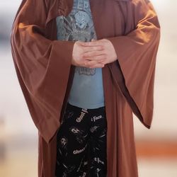J. Officially Licensed Jedi Master Obi Wan Kenobi Robe (Pre-Disney)