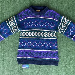 Vintage knitted wool sweater