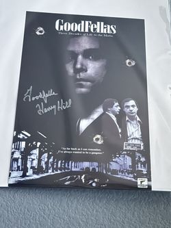 The Real Henry Hill Autograph