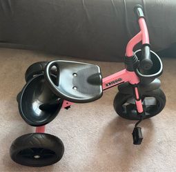 Pink toddler tricycle