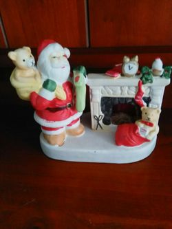 Hand-Painted Porcelain Votive Holder