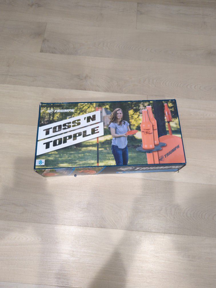 Toss 'n Topple Game For Adults And Kids Age 8+