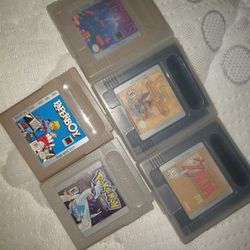 Game boy game cartridges