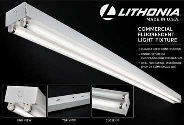 Lithonia Commercial Fluorescent Light Fixture