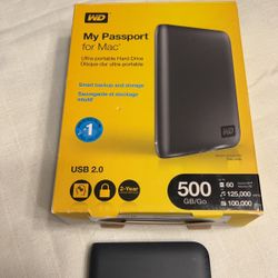 WD Passport For Mac 500 Gb