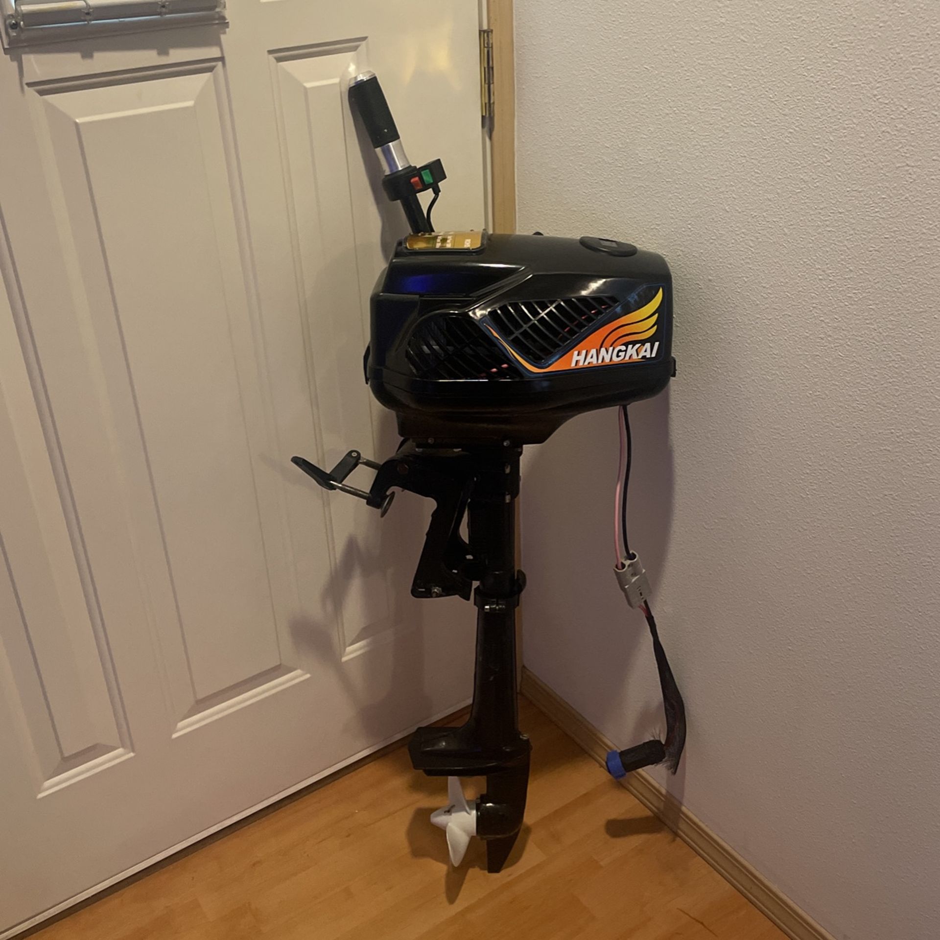Hangkai 5Hp 48v Outboard Motor With 48v Battery Bank