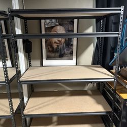 One - 5-Shelf Heavy Duty Adjustable Metal Garage Storage Shelving
