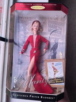 Barbie as Marilyn Monroe - Gentlemen Prefer Blondes Doll 1997 Mattel #17452