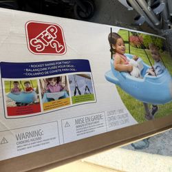New Step 2 Rocket Double Swing 
