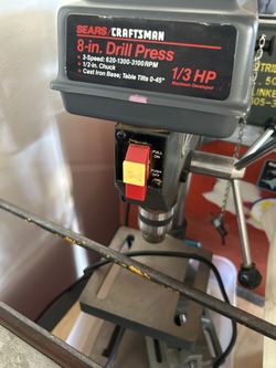 Craftsman 8" Bench Drill Press for $70.00